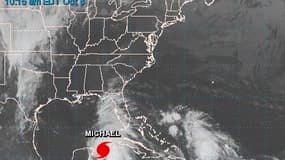 L'ouragan Michael à l'approche des Etats-Unis, ce lundi