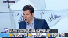 Sortir à Paris: Une vente aux enchères d'objets d'artistes à l'Hôtel de ville, au profit des victimes des attentats