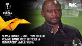 Slavia Prague - Nice : "Un joueur comme Dante c’est difficile à remplacer", avoue Vieira