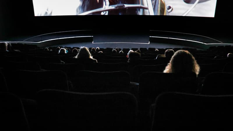 Une salle de cinéma à Paris en juin 2020