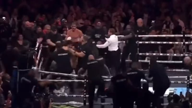 Le combat de boxe entre Logan Paul et Dillon Danis part en bagarre générale