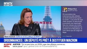 Budget 2026: un député PS prêt à destituer Emmanuel Macron