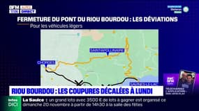 Hautes-Alpes: les fermetures du pont Riou Bourdou décalées à lundi