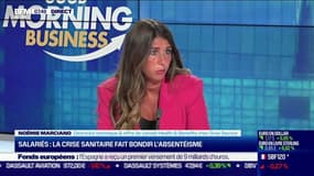 Noémie Marciano (Gras Savoye): "On a une tendance à la hausse de l'ordre de plus de 20% entre 2016 et 2020" (absentéisme en entreprise)