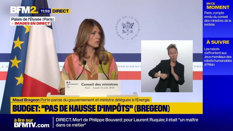 Présidentielle 2027: pour Maud Bregeon, "le rassemblement n'est pas une option, c'est une nécessité vitale pour le pays"
