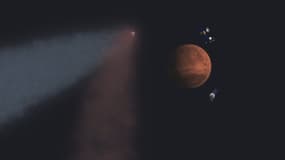 La comète Siding Spring va croiser dimanche la planète Mars et les cinq sondes spatiales qui orbitent autour.