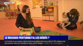 Crèche: le masque perturbe-t-il le développement des bébés ?