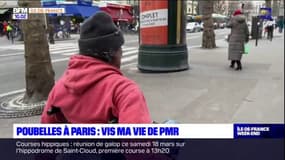 Grève des éboueurs à Paris: la galère des personnes à mobilité réduite