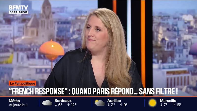 LE FAIT POLITIQUE D'ANNE - "Court, cinglant, drôle": avec le compte "French Response" sur X, la diplomatie française lutte contre la désinformation