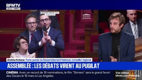 Tensions à l’Assemblée nationale: “Peut-être que monsieur Jacobelli a voulu provoquer pour créer de la conscience,” suggère Andréa Kotarac (RN) 