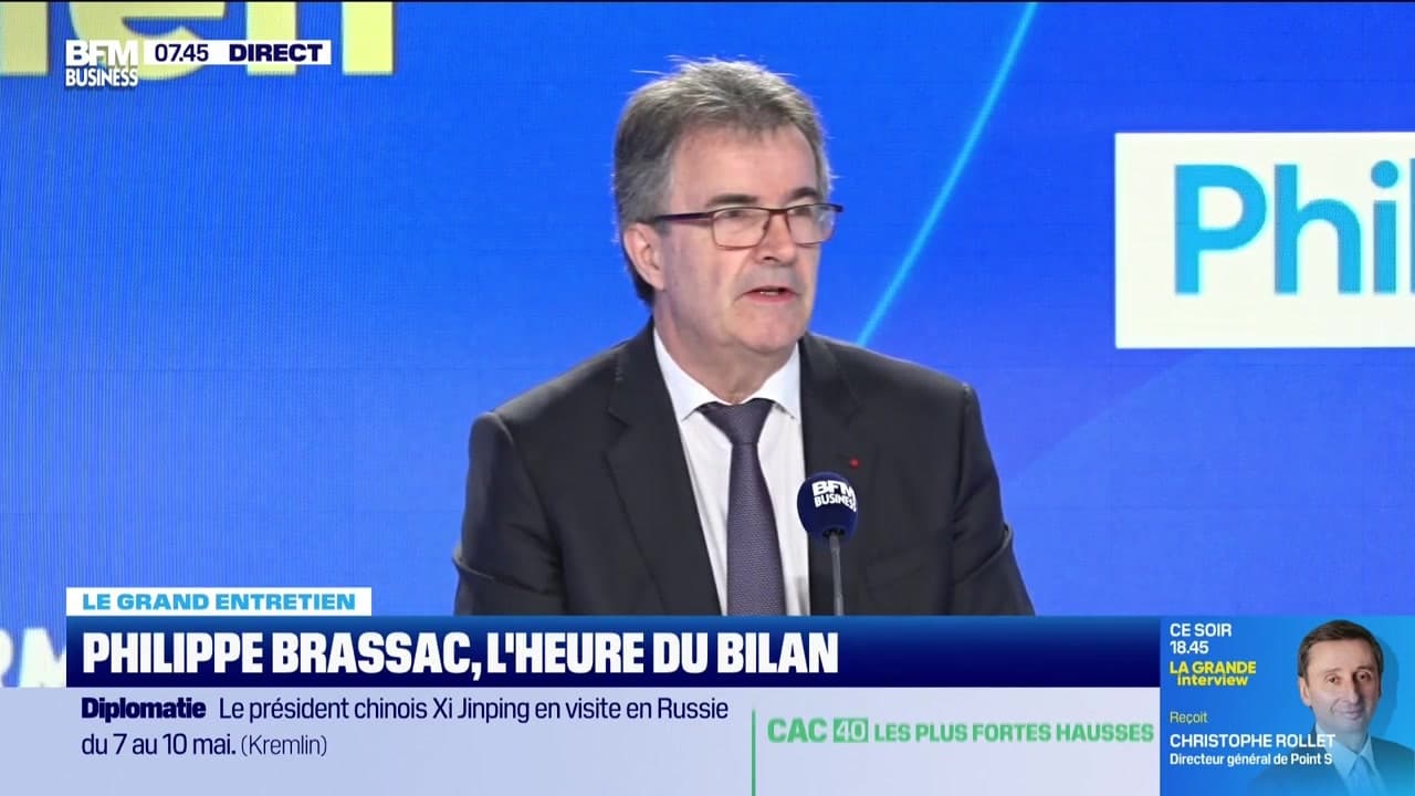 Le Grand entretien : Philippe Brassac, 10 ans à la tête du Crédit Agricole  - 05/05