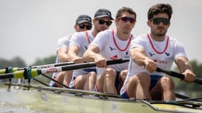 Le quatre sans barreur masculin français