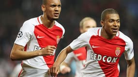 Le milieu de l'AS Monaco, Fabinho, a vu Kylian Mbappé progresser juste devant lui sur le terrain.