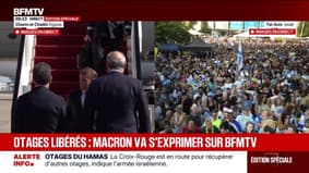 Emmanuel Macron est arrivé à Charm el-Cheikh pour le sommet en Égypte
