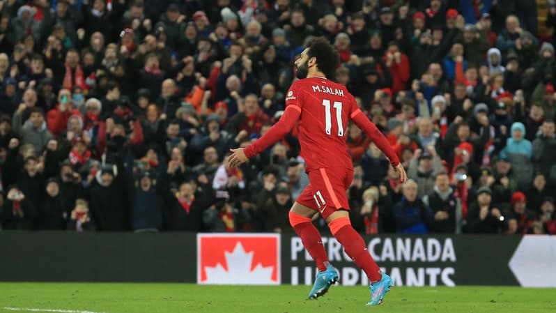 Mohamed Salah, le 23 février 2022