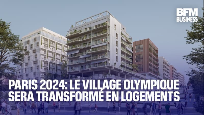 Paris 2024: comment le village olympique sera transformé en logements