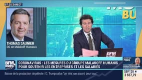 Thomas Saunier (Malakoff) : Quel est le rôle économique des assureurs dans la crise du coronavirus ? - 13/04