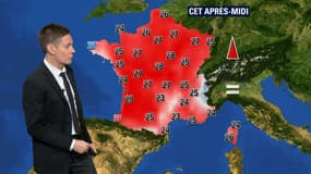 Des températures extrêmes pour la saison, samedi.