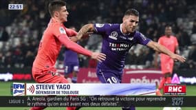 After du 9 décembre - Steeve Yago après Toulouse-Caen (2-0) : "On a eu le déclic"