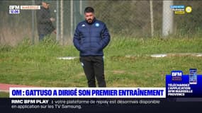 OM: Gennaro Gattuso a dirigé son premier entraînement