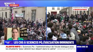 États-Unis: "Les négociations semblent avancées" entre les étudiants et la direction selon Emmanuelle Saada, présidente du Département français de l'université de Columbia