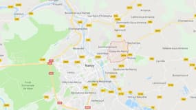 Capture d'écran de Google Maps