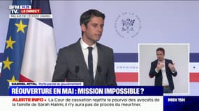 Gabriel Attal sur la barre des 100.000 morts du Covid: "Evidemment, il y aura un temps de deuil"