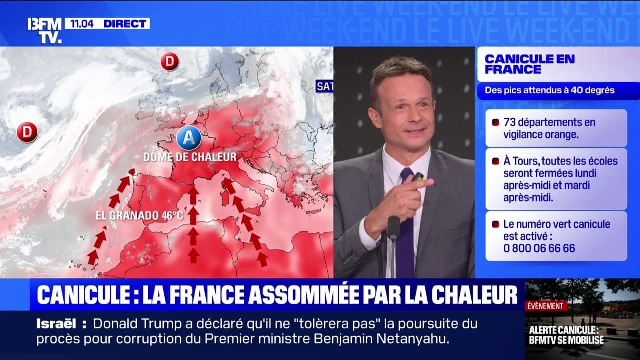 Canicule : La France assommée par la chaleur - 29/06