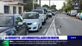 Travaux, bouchons: les automobilistes de La Roquette-sur-Siagne sont à bout
