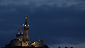 La basilique Notre-Dame de la Garde à Marseille le 22 novembre 2016.