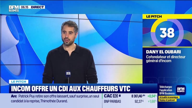 Le Pitch : INCOM offre un CDI aux chauffeurs VTC - 18/02