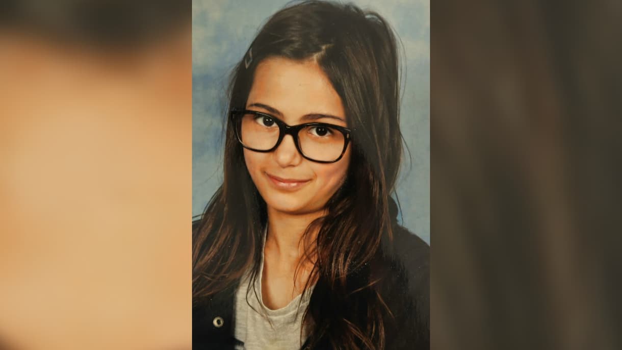 Amandine, 13 ans, morte en 2020 sous les coups de sa mère Sandrine Pissara, photo fournie par son père Frédéric Flores
