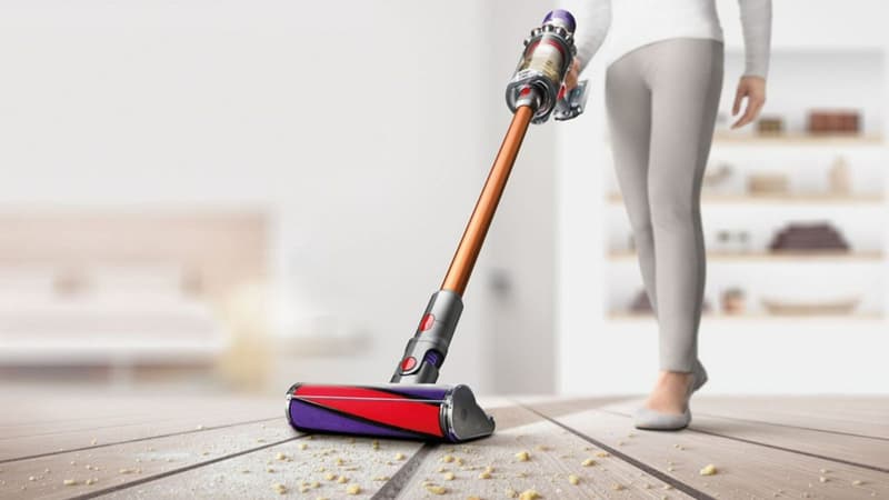 Aspirer devient un jeu d’enfant avec l’aspirateur sans-fil Dyson v10