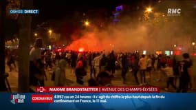 Paris: des violences ont éclaté tout au long de la soirée, la tension est montée d'un cran