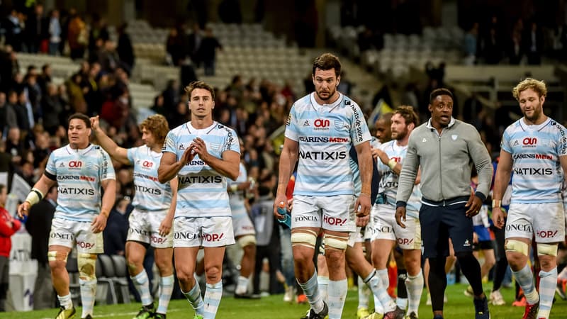 Les joueurs du Racing