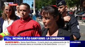 Incendie à l'Ile-Saint-Denis: la préfète déléguée fait état de "trois personnes décédées"