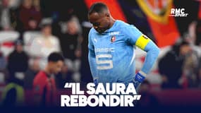 Nice 3-2 Rennes : "Il saura rebondir", Truffert soutient Mandanda après son erreur