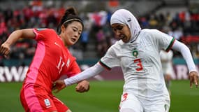 Corée-Maroc : Nouhaila Benzina est devenue la première joueuse à disputer un match de Coupe du monde vêtue d'un hijab