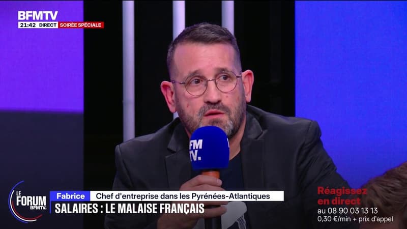FORUM BFM - "Le 28 du mois, on regarde encore combien il nous reste sur notre compte", témoigne Fabrice, chef d'entreprise