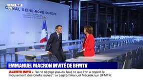 Emmanuel Macron: "On a voulu me faire un hologramme"