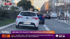 Info RMC: plus de 77 000 chauffeurs VTC actifs en France