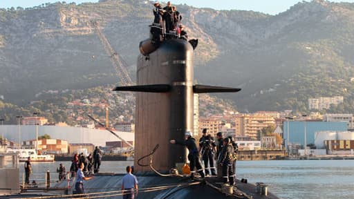 Le sous-marin nucléaire "Saphir"