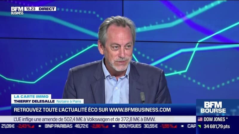 Thierry Delesalle (notaire): Quelles dynamiques pour les transactions à Paris et en Île-de-France ? - 08/07