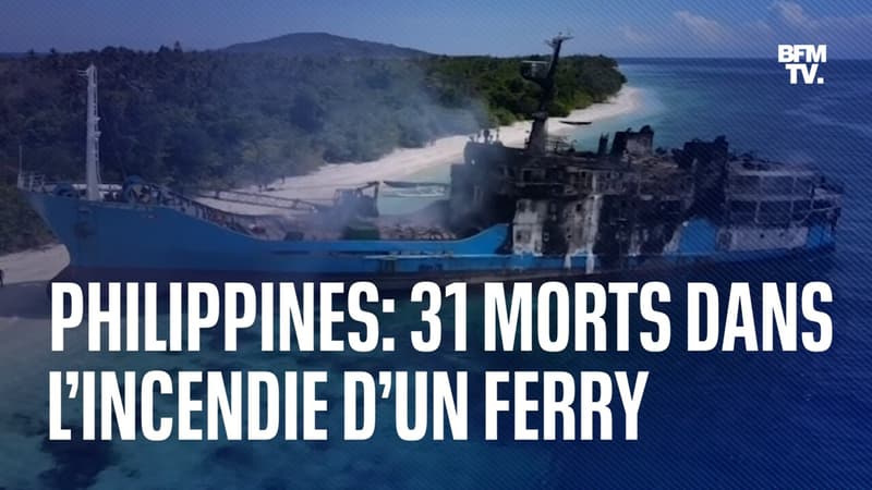 Philippines: au moins 31 morts dans l'incendie d'un ferry