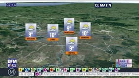 Météo Paris Île-de-France du 16 septembre: Grande fraîcheur et ciel très nuageux ce matin