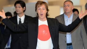 Paul McCartney était en pleine forme, lorsqu'il est arrivé au Japon le 15 mai dernier.