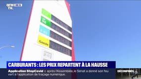 Les prix du carburant repartent à la hausse