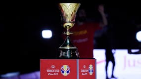 Trophée de la Coupe du monde masculine de basket. 