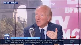 Affaire libyenne: "Il y a eu une machination soigneusement préparée" contre Nicolas Sarkozy, affirme Brice Hortefeux