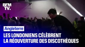 En Angleterre, les Londoniens fêtent la réouverture des discothèques